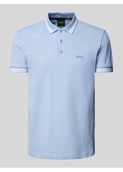 Koszulka polo o kroju regular fit z wyhaftowanym logo model ‘PADDY’ ze sklepu Peek&Cloppenburg  w kategorii T-shirty męskie - zdjęcie 173555878