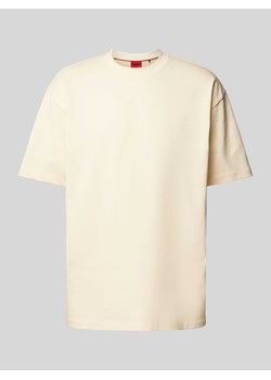 T-shirt z detalem z logo model ‘Dplanitee’ ze sklepu Peek&Cloppenburg  w kategorii T-shirty męskie - zdjęcie 173555927