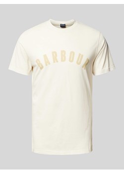 T-shirt z nadrukiem z logo ze sklepu Peek&Cloppenburg  w kategorii T-shirty męskie - zdjęcie 173555956