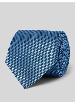 Krawat z detalem z logo ze sklepu Peek&Cloppenburg  w kategorii Krawaty - zdjęcie 173556155