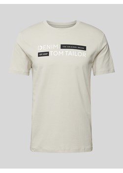 T-shirt z nadrukiem z logo model ‘Type H’ ze sklepu Peek&Cloppenburg  w kategorii T-shirty męskie - zdjęcie 173556168