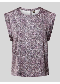 Top bluzkowy z okrągłym dekoltem model ‘Ieaska’ ze sklepu Peek&Cloppenburg  w kategorii Bluzki damskie - zdjęcie 173556229