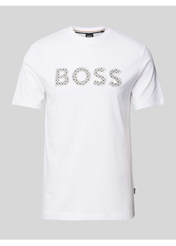T-shirt z nadrukiem z logo model ‘Thompson’ ze sklepu Peek&Cloppenburg  w kategorii T-shirty męskie - zdjęcie 173556375
