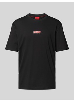 T-shirt z nadrukiem z logo model ‘Diqitee’ ze sklepu Peek&Cloppenburg  w kategorii T-shirty męskie - zdjęcie 173556415