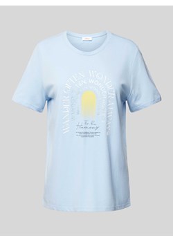 T-shirt z nadrukowanym motywem ze sklepu Peek&Cloppenburg  w kategorii Bluzki damskie - zdjęcie 173556448