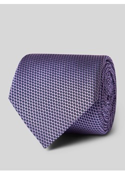 Krawat z detalem z logo ze sklepu Peek&Cloppenburg  w kategorii Krawaty - zdjęcie 173556517