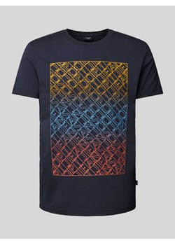 T-shirt z nadrukiem z logo ze sklepu Peek&Cloppenburg  w kategorii T-shirty męskie - zdjęcie 173556555