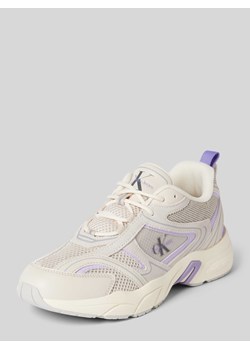 Sneakersy z aplikacją z logo model ‘RETRO TENNIS’ ze sklepu Peek&Cloppenburg  w kategorii Buty sportowe damskie - zdjęcie 173556595