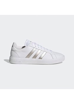 adidas Sneakersy "Grand Court Base 2.0" w kolorze biało-złotym ze sklepu Limango Polska w kategorii Buty sportowe dziecięce - zdjęcie 173556887