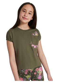 Converse Koszulka w kolorze khaki ze sklepu Limango Polska w kategorii Bluzki dziewczęce - zdjęcie 173557009