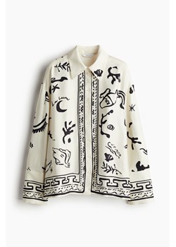 H & M - Koszula oversize - Beżowy ze sklepu H&M w kategorii Koszule damskie - zdjęcie 173557315