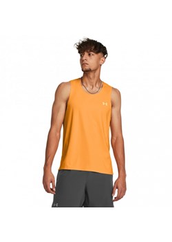 Męski top do biegania Under Armour UA Launch Elite Singlet - pomarańczowy ze sklepu Sportstylestory.com w kategorii T-shirty męskie - zdjęcie 173557596