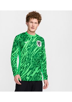 Męska koszulka piłkarska Nike Dri-FIT Holandia (drużyna damska) Stadium Goalkeeper 2024/25 – replika - Zieleń ze sklepu Nike poland w kategorii T-shirty męskie - zdjęcie 173557666
