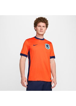 Męska koszulka piłkarska Nike Dri-FIT Holandia (drużyna damska) Stadium 2024/25 (wersja domowa) – replika - Pomarańczowy ze sklepu Nike poland w kategorii T-shirty męskie - zdjęcie 173557679