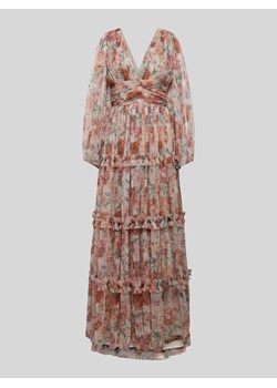 Sukienka wieczorowa w kwiatowe wzory ze sklepu Peek&Cloppenburg  w kategorii Sukienki - zdjęcie 173558596