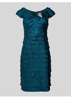 Sukienka koktajlowa o długości do kolan z aplikacją ze sklepu Peek&Cloppenburg  w kategorii Sukienki - zdjęcie 173558676