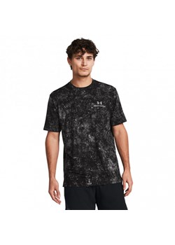 Męska koszulka treningowa Under Armour Vanish Energy Printed SS - czarna ze sklepu Sportstylestory.com w kategorii T-shirty męskie - zdjęcie 173559069