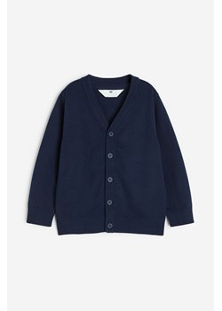 H & M - Kardigan z cienkiej bawełny - Niebieski ze sklepu H&M w kategorii Swetry chłopięce - zdjęcie 173559218