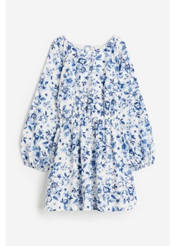H & M - Sukienka z odkrytymi plecami - Niebieski ze sklepu H&M w kategorii Sukienki - zdjęcie 173559289