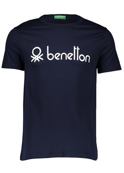 Benetton Koszulka w kolorze granatowym ze sklepu Limango Polska w kategorii T-shirty męskie - zdjęcie 173559415