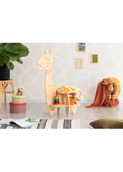 Regał do pokoju dziecięcego w kształcie żyrafy - Skay ze sklepu Edinos.pl w kategorii Regały dziecięce - zdjęcie 173559559