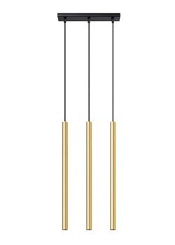 Potrójna lampa wisząca sople nad stół złoty połysk - A380 P2-G87 ze sklepu Edinos.pl w kategorii Lampy wiszące - zdjęcie 173560146