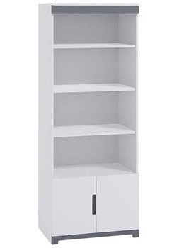 Biały regał dla dziecka - Acar 6X ze sklepu Edinos.pl w kategorii Regały i witryny - zdjęcie 173561206