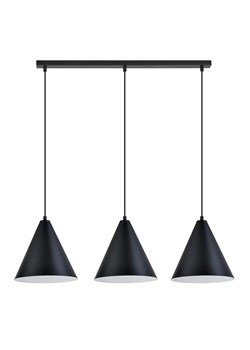 Czarno-złota wisząca lampa nad stół - 4X D122 Eferos ze sklepu Edinos.pl w kategorii Lampy wiszące - zdjęcie 173562228