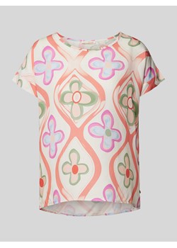 Bluzka z okrągłym dekoltem ze sklepu Peek&Cloppenburg  w kategorii Bluzki damskie - zdjęcie 173565978