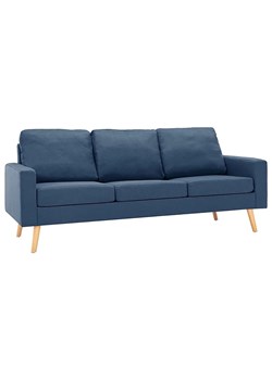 3-osobowa niebieska sofa - Muria 3Q ze sklepu Edinos.pl w kategorii Sofy i kanapy - zdjęcie 173567067