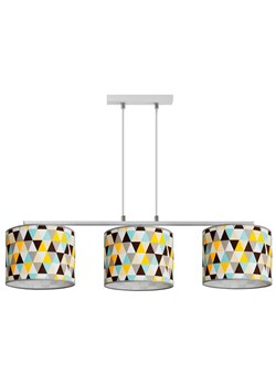 Potrójna kolorowa lampa wisząca nad stół - EX780-Hestix ze sklepu Edinos.pl w kategorii Lampy wiszące - zdjęcie 173567105