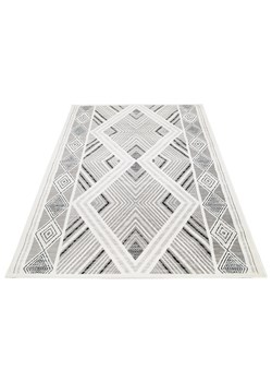 Prostokątny wzorzysty dywan w geometryczne wzory - Amox 7X ze sklepu Edinos.pl w kategorii Dywany - zdjęcie 173568135