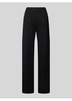 Spodnie materiałowe o kroju regular fit z kantami ze sklepu Peek&Cloppenburg  w kategorii Spodnie damskie - zdjęcie 173569037