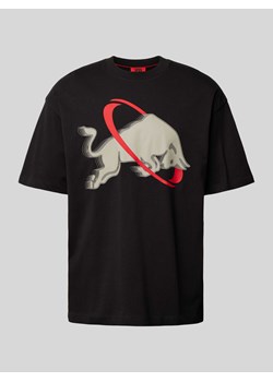 T-shirt z nadrukiem z motywem model ‘Danirick’ ze sklepu Peek&Cloppenburg  w kategorii T-shirty męskie - zdjęcie 173569039