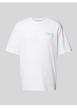 T-shirt z nadrukiem z logo model ‘TAORMINA’ ze sklepu Peek&Cloppenburg  w kategorii T-shirty męskie - zdjęcie 173569136