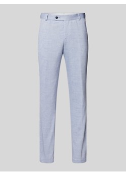 Spodnie materiałowe z fakturowanym wzorem ze sklepu Peek&Cloppenburg  w kategorii Spodnie męskie - zdjęcie 173569227