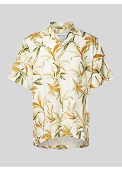 Koszula casualowa o kroju regular fit z kołnierzem z połami model ‘NOA’ ze sklepu Peek&Cloppenburg  w kategorii Koszule męskie - zdjęcie 173569246