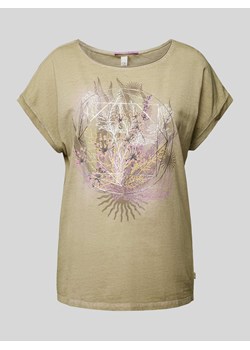 T-shirt z nadrukiem z motywem model ‘Gruselwald’ ze sklepu Peek&Cloppenburg  w kategorii Bluzki damskie - zdjęcie 173569387