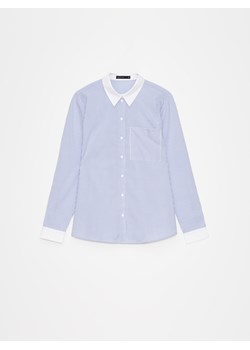 Mohito - Koszula w paski - błękitny ze sklepu Mohito w kategorii Koszule damskie - zdjęcie 173569825