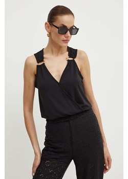 Morgan bluzka DAISY damska kolor czarny gładka ze sklepu ANSWEAR.com w kategorii Bluzki damskie - zdjęcie 173570266