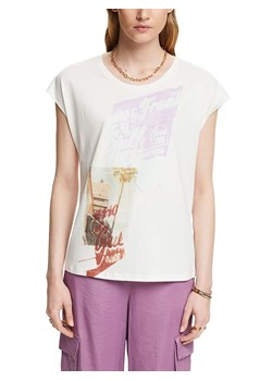 ESPRIT Koszulka w kolorze kremowym ze sklepu Limango Polska w kategorii Bluzki damskie - zdjęcie 173573116