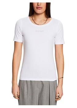 ESPRIT Koszulka w kolorze białym ze sklepu Limango Polska w kategorii Bluzki damskie - zdjęcie 173573168