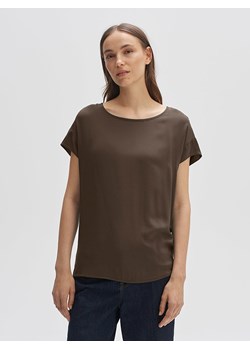OPUS Koszulka w kolorze ciemnobrązowym ze sklepu Limango Polska w kategorii Bluzki damskie - zdjęcie 173573268