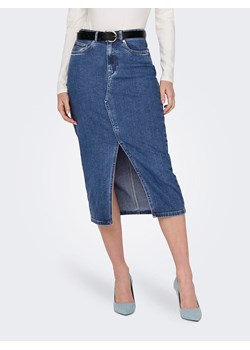 ONLY Spódnica dżinsowa w kolorze niebieskim ze sklepu Limango Polska w kategorii Spódnice - zdjęcie 173573356