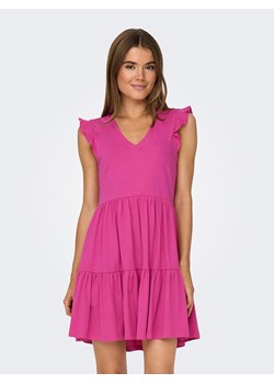 ONLY Sukienka w kolorze różowym ze sklepu Limango Polska w kategorii Sukienki - zdjęcie 173573885