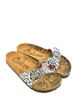 Calceo Klapki ze wzorem ze sklepu Limango Polska w kategorii Klapki damskie - zdjęcie 173574086