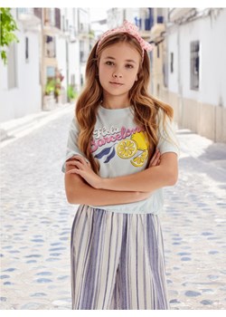 Sinsay - Koszulka - błękitny ze sklepu Sinsay w kategorii Bluzki dziewczęce - zdjęcie 173576009