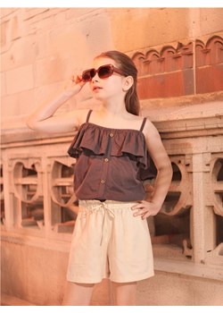 Sinsay - Koszulka - brązowy ze sklepu Sinsay w kategorii Bluzki dziewczęce - zdjęcie 173576078