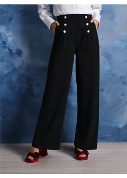 Sinsay - Spodnie z ozdobnymi guzikami - czarny ze sklepu Sinsay w kategorii Spodnie damskie - zdjęcie 173576139