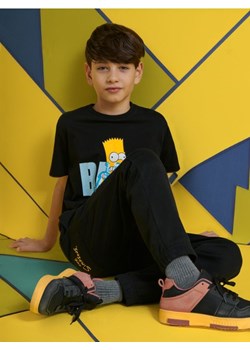 Sinsay - Spodnie dresowe jogger The Simpsons - czarny ze sklepu Sinsay w kategorii Spodnie chłopięce - zdjęcie 173576178
